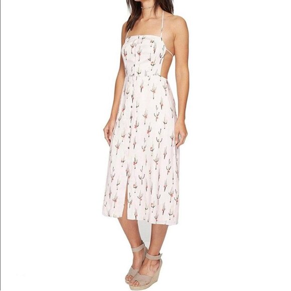 Dolce Vita Pink Backless Cacti Dress - Picture 12 of 13